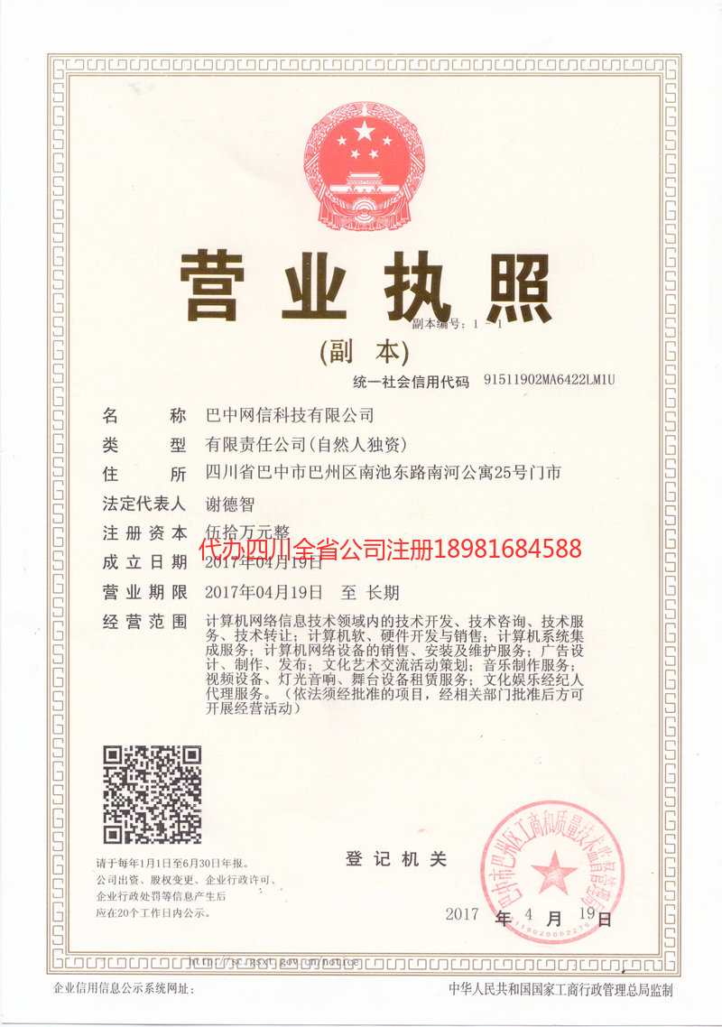 滁州滁州网信科技有限公司